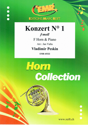 Book cover for Konzert No. 1 f-moll