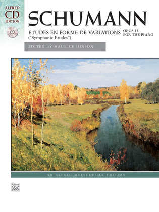 Book cover for Schumann -- Symphonic Etudes, Op. 13