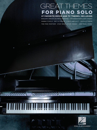 Book cover for Great Themes for Piano Solo