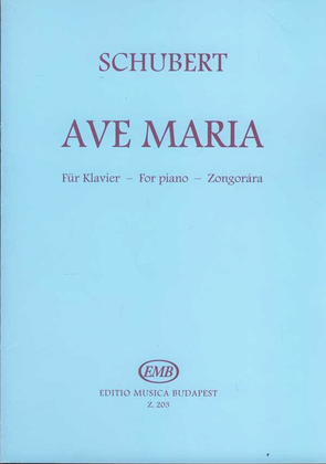 Book cover for Ave Maria op.52. No.6