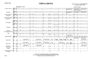 China Grove: Score