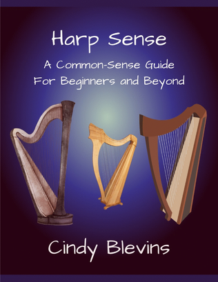 Book cover for Harp Sense, A Common Sense Guide For Beginners And Beyond