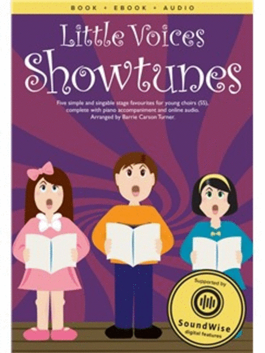 Little Voices Showtunes 2 Part/Piano Book/Online Audio