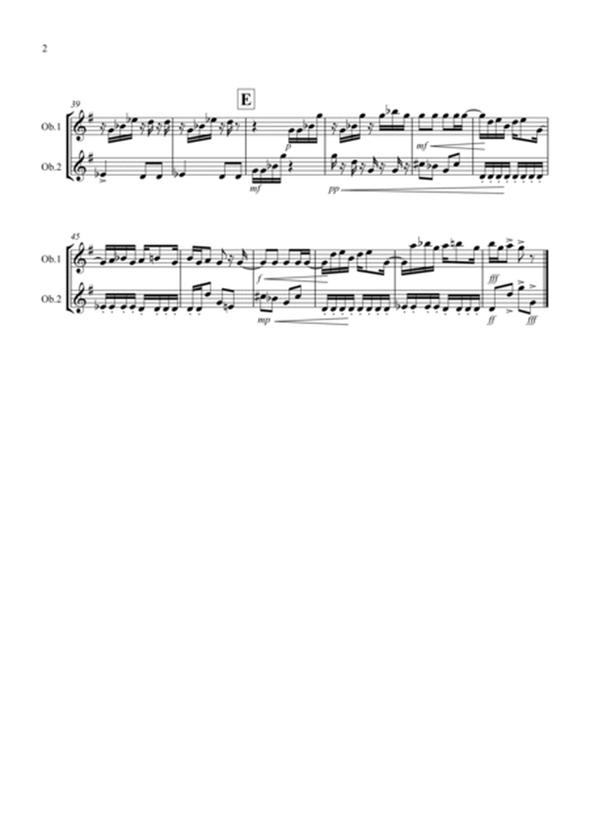 Maple Leaf Rag for Oboe Duet image number null
