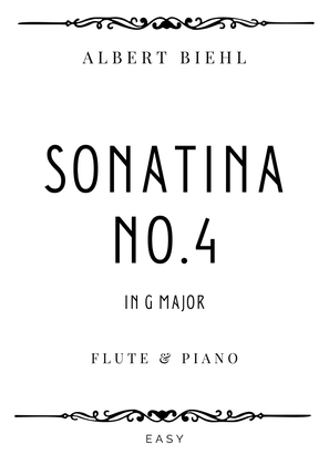 Biehl - Sonatina No. 4 Op. 57 in G Major - Easy