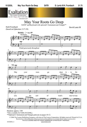 Book cover for May Your Roots Go Deep