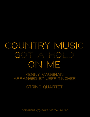 Book cover for Country Music Got A Hold Of Me