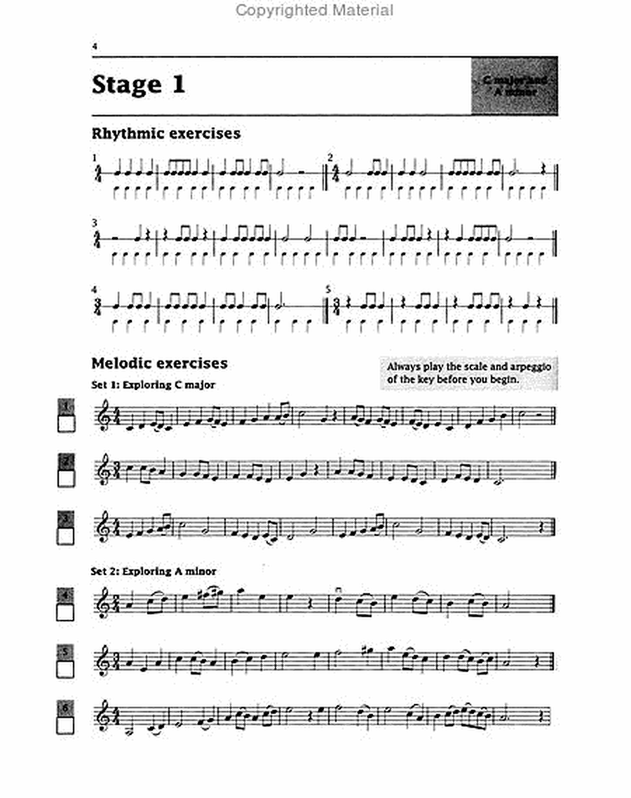 Improve Your Sight-reading! Violin, Level 3