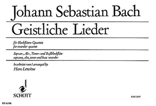 Book cover for Geistliche Lieder