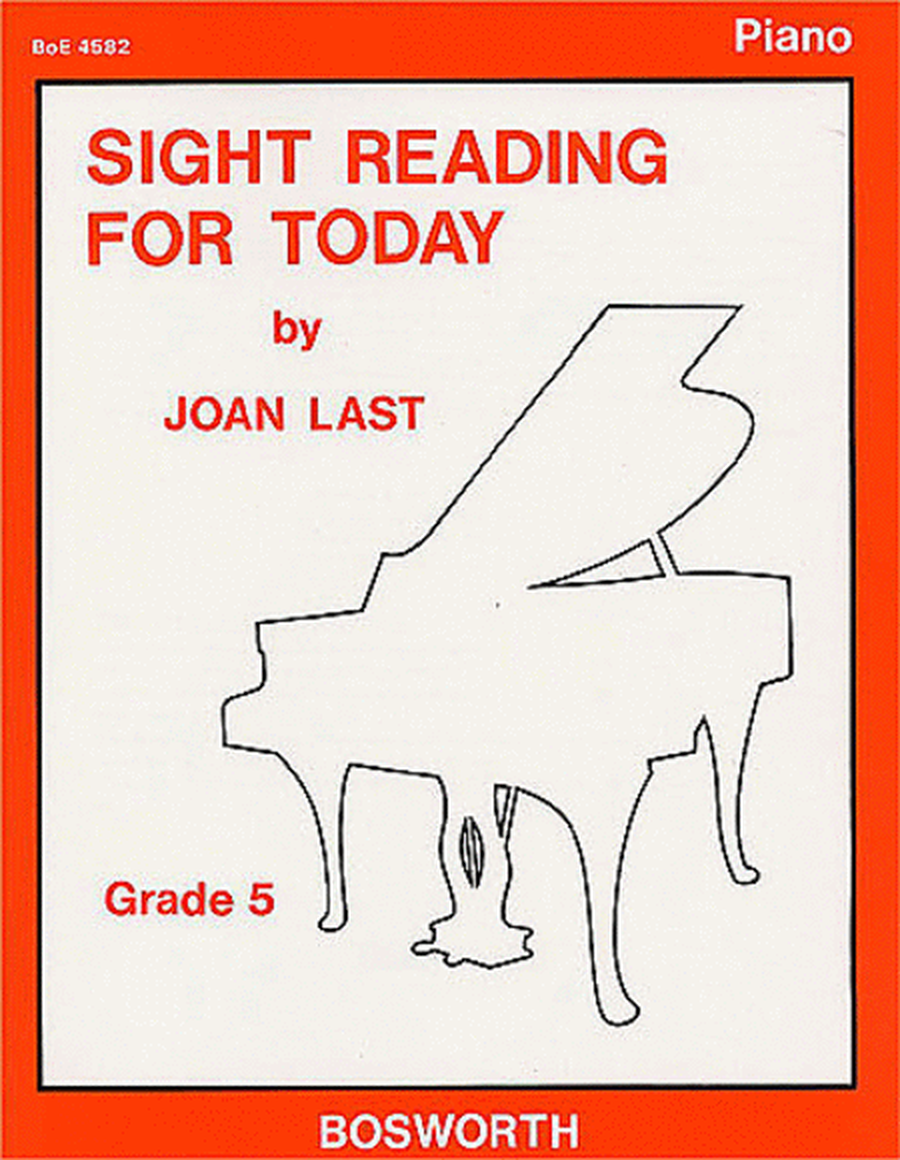 Sight Reading For Today: Piano Grade 5