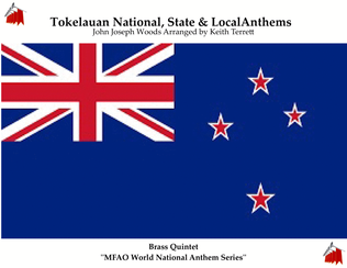 Book cover for Tokelauan National, State & Local Anthems for Brass Quintet