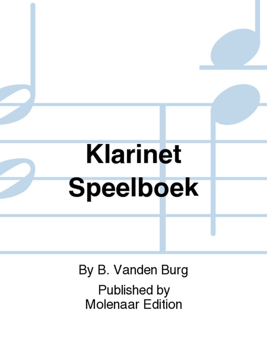 Klarinet Speelboek