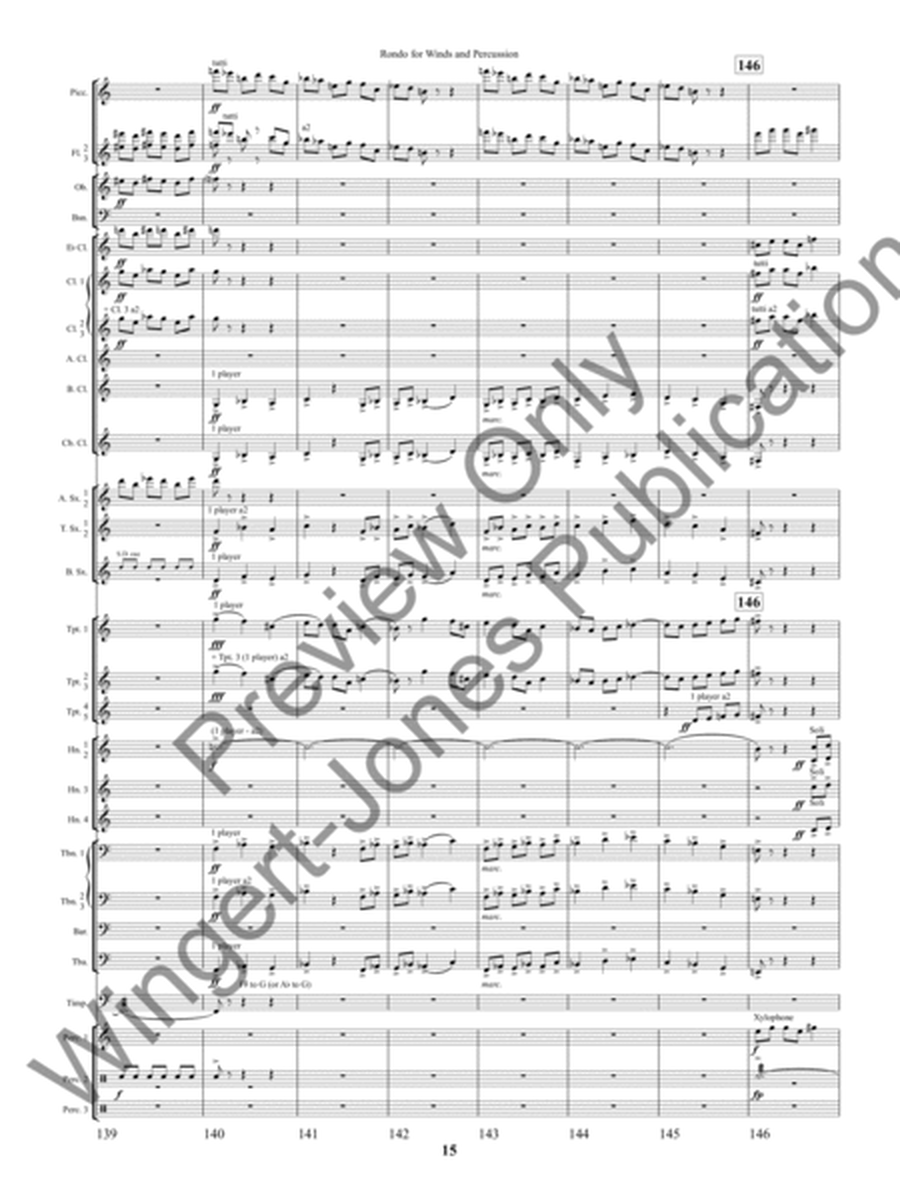 Rondo for Winds and Percussion image number null