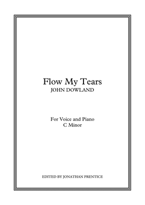 Book cover for Flow My Tears (C Minor)