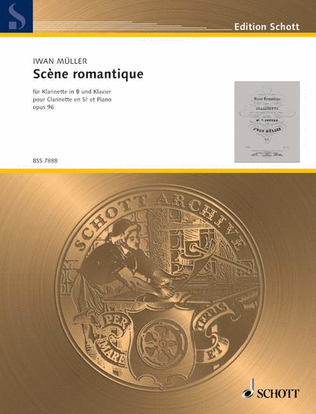 Book cover for Scène romantique