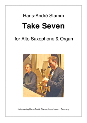 Book cover for Take Seven for Alto Saxophone and Organ