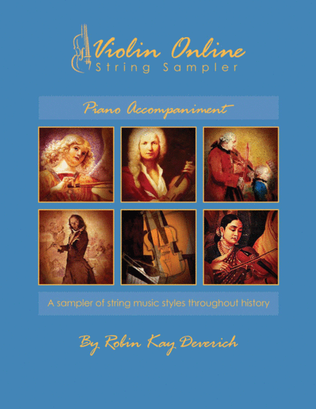 Book cover for Piano Accompaniment String Sampler Sheet Music