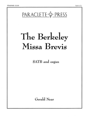 Book cover for The Berkeley Missa Brevis