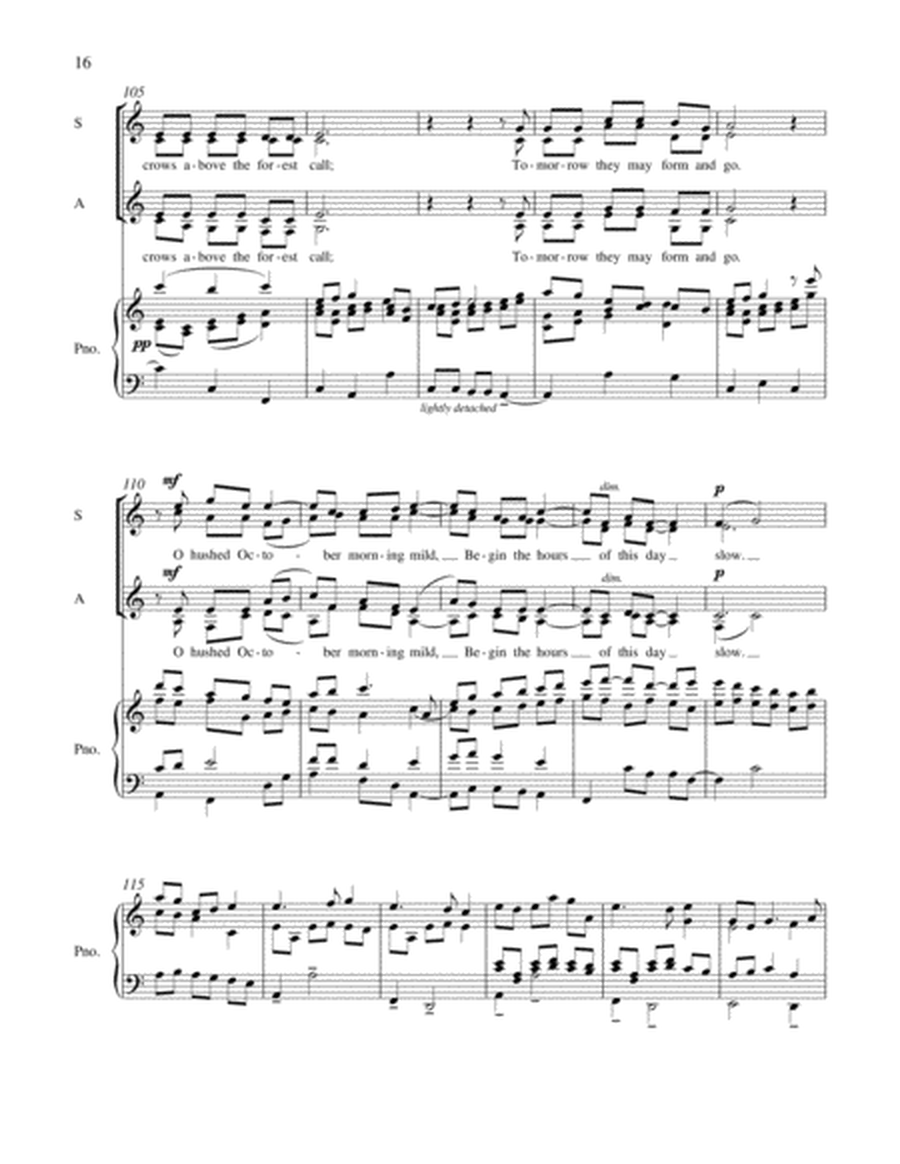 The Seasons (String Quartet Version Piano/Choral Score)