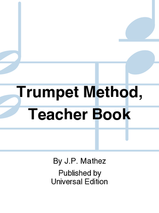 Trumpet Method, Teacher Book