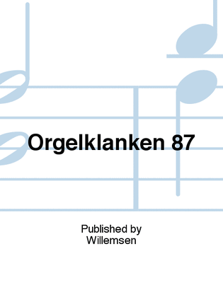 Book cover for Orgelklanken 87