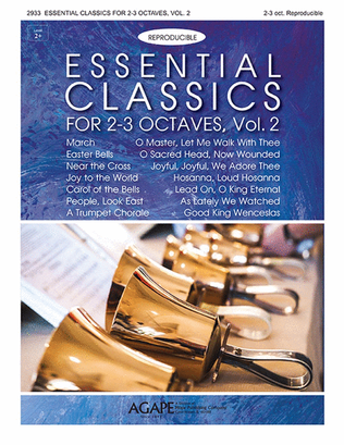 Book cover for Essential Classics for 2-3 Octaves, Vol. 2 (Reproducible)