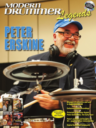 Book cover for Modern Drummer Legends: Peter Erskine