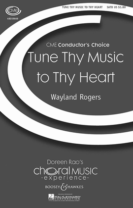 Book cover for Tune Thy Music to Thy Heart