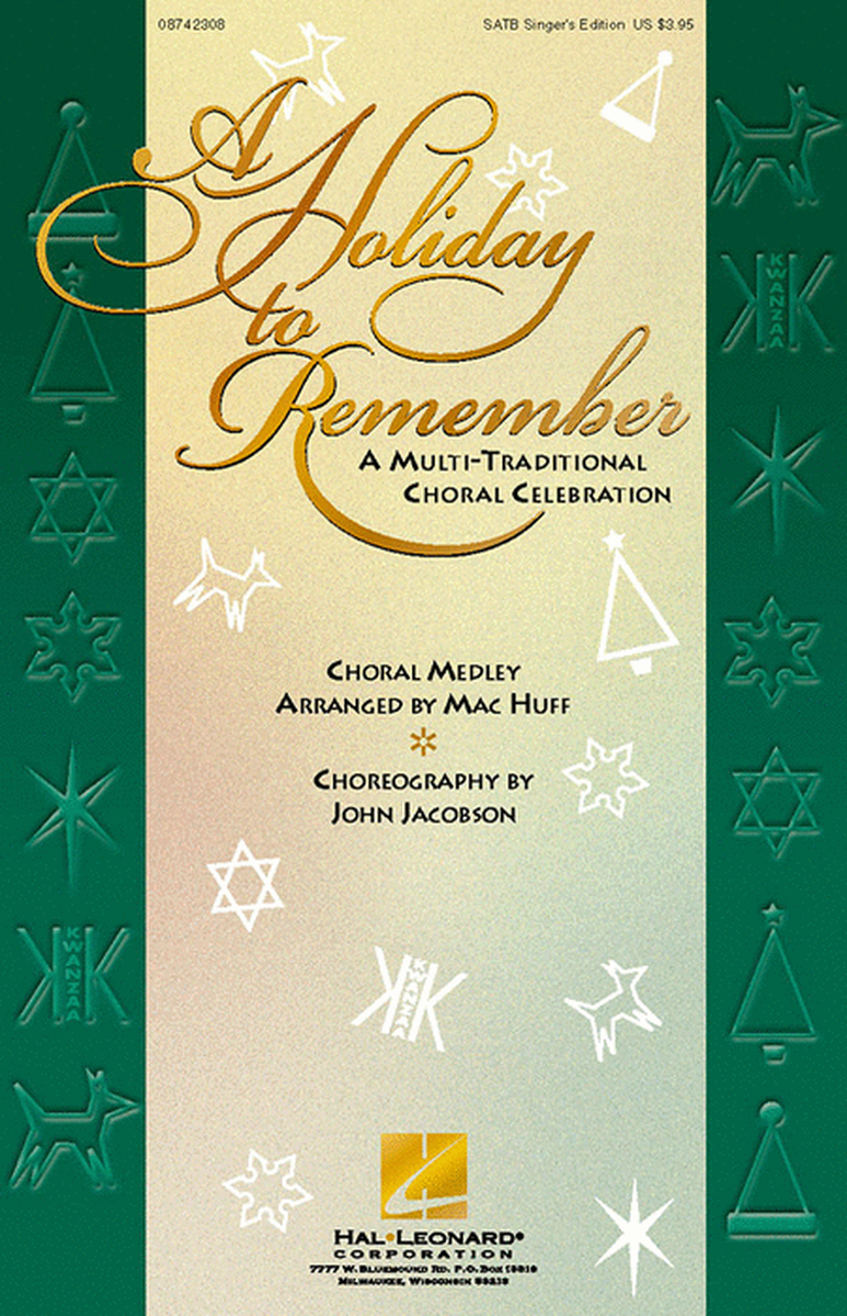 A Holiday to Remember – A Multi-Traditional Choral Celebration (Medley) image number null