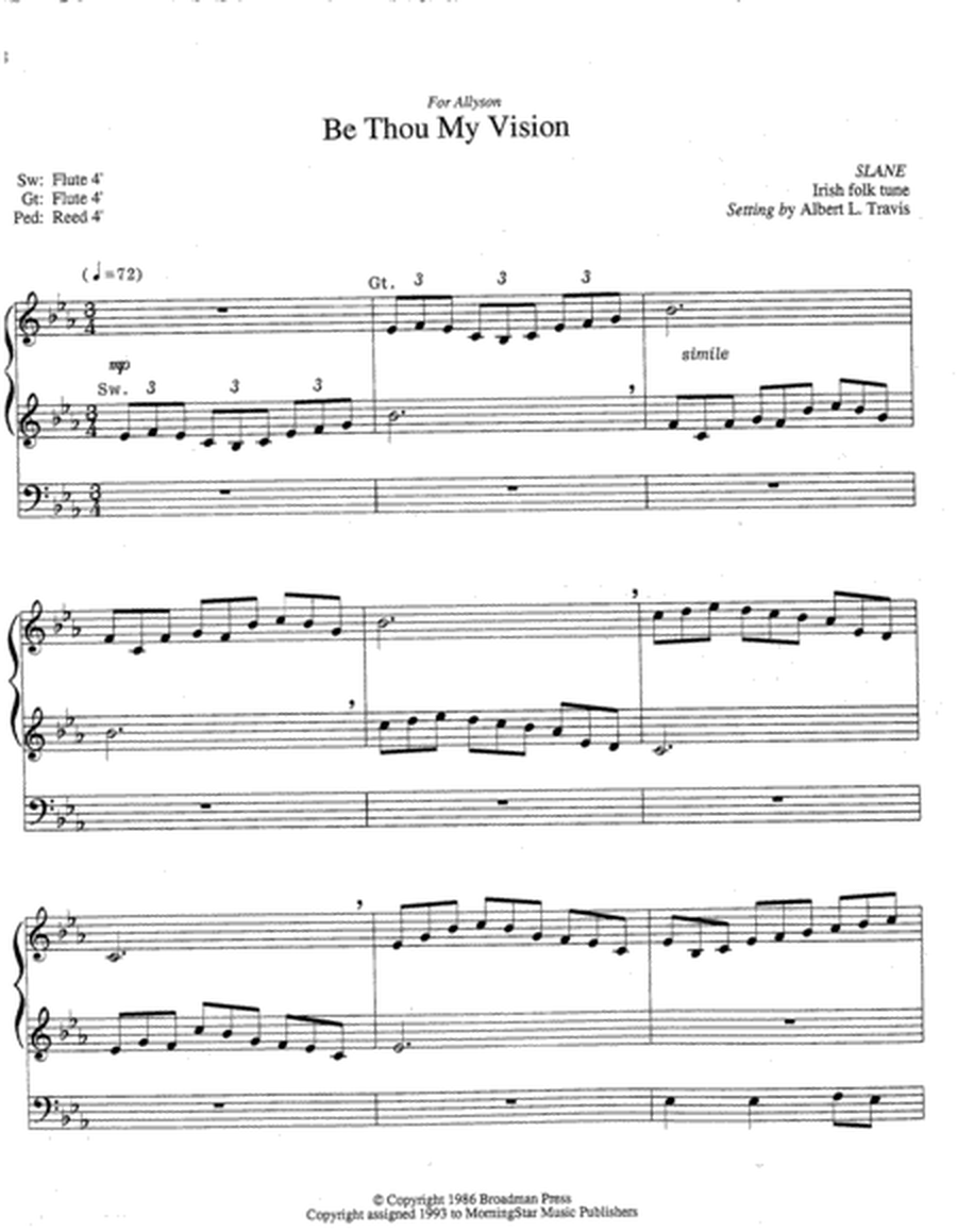 Three Folk Hymn Improvisations for Organ