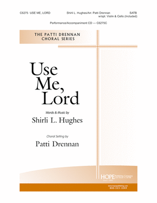 Book cover for Use Me, Lord