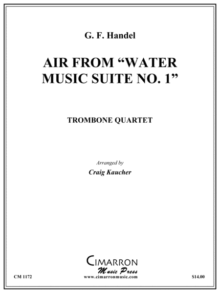 Air, from Water Music Suite No. 1