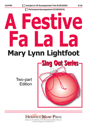 Book cover for A Festive Fa La La