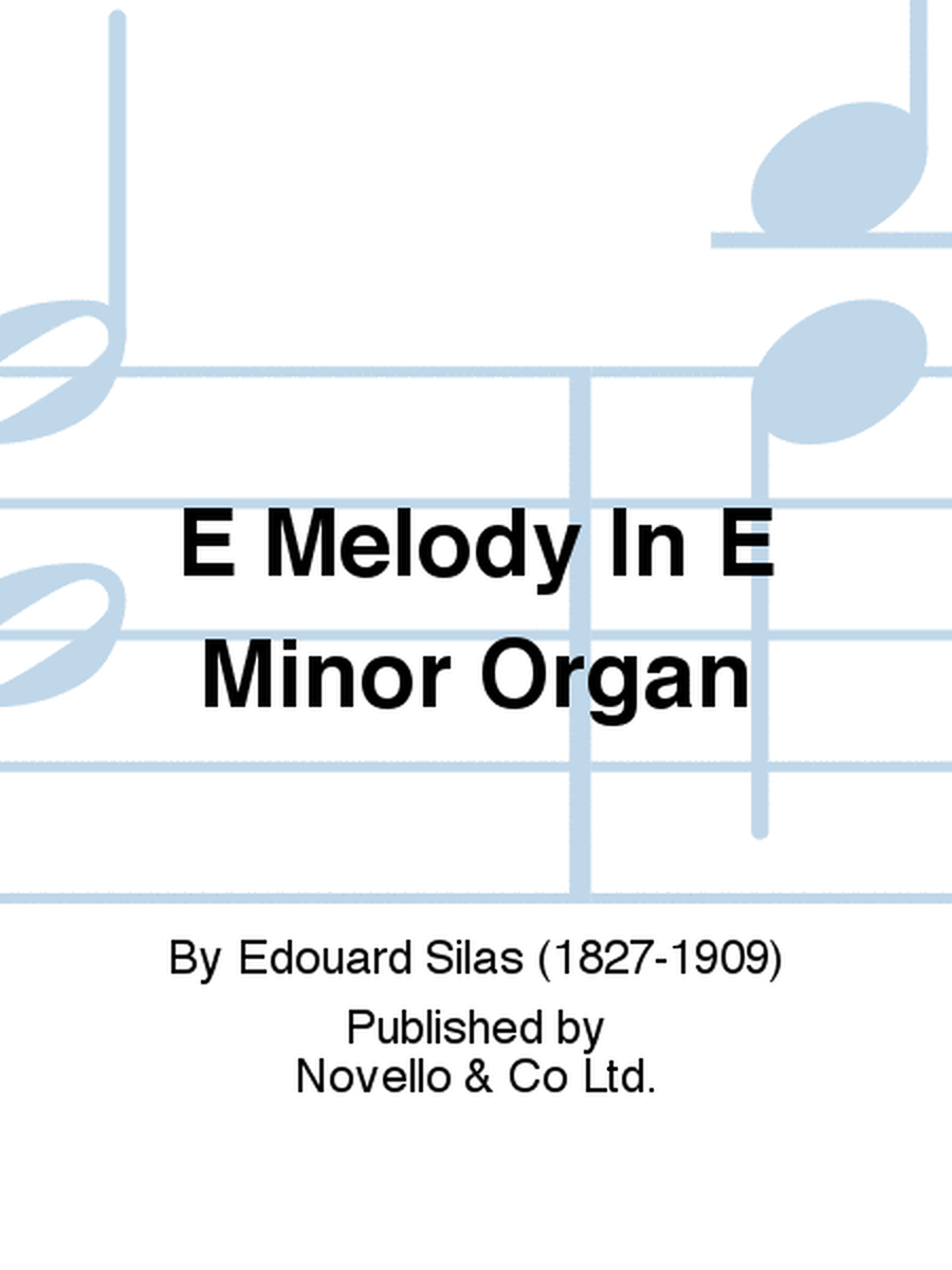 Melody In E Minor
