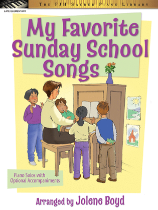 Book cover for My Favorite Sunday School Songs