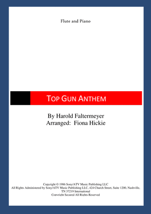 Book cover for Top Gun Anthem