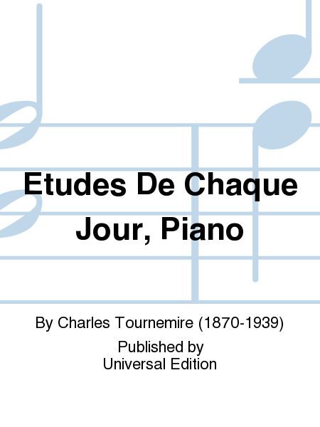 Etudes De Chaque Jour, Piano