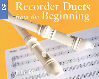 Book cover for Recorder Duets from the Beginning – Book 2