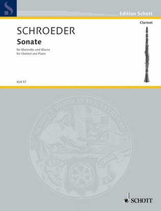 Book cover for Sonata For Clarinet In 'a' And Piano