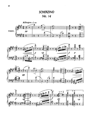 Arensky: Twenty-four Morceau Characteristiques, Op. 36