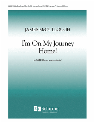 Book cover for I'm On My Journey Home!