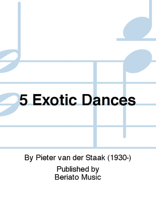 Book cover for 5 Exotic Dances