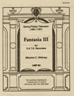 Book cover for Fantasia III