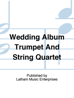 Book cover for Wedding Album Trumpet And String Quartet