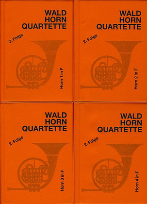 Book cover for Waldhorn-Quartette II