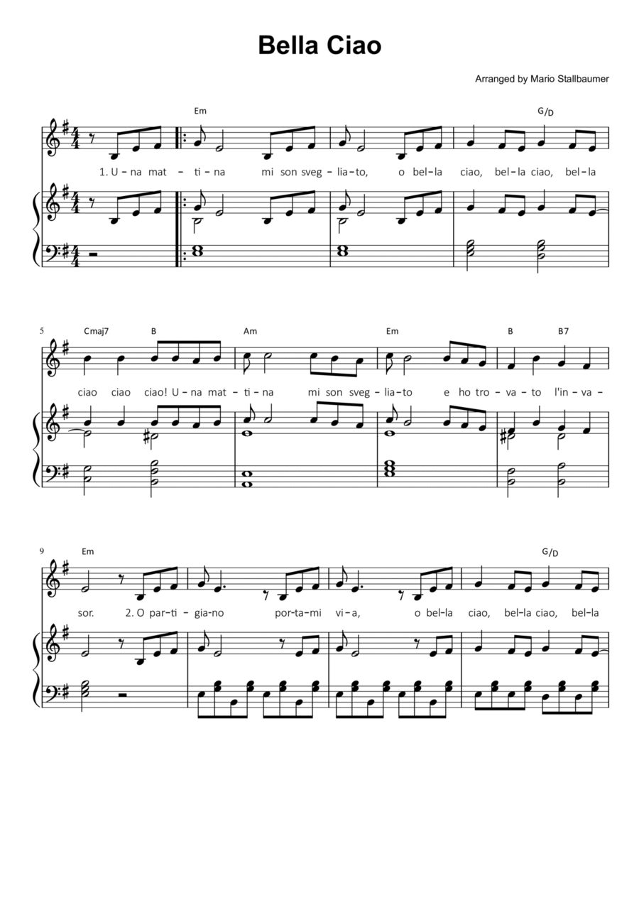 partition-piano-bella-ciao-niveau-3-1